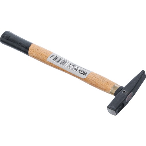 BGS Schlosserhammer | Holz-Stiel | DIN 1041 | 100 g