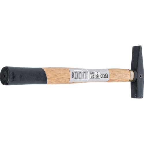 BGS Schlosserhammer | Holz-Stiel | DIN 1041 | 100 g