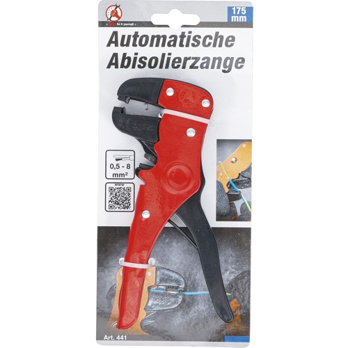 BGS Automatische Abisolierzange | 0,5 - 8 mm² | 175 mm