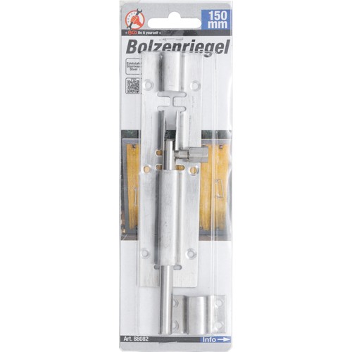 BGS Bolzenriegel | Edelstahl | 150 mm