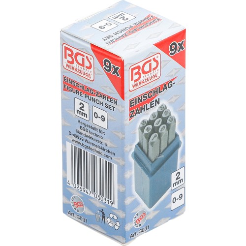 BGS Einschlagzahlen | 2 mm