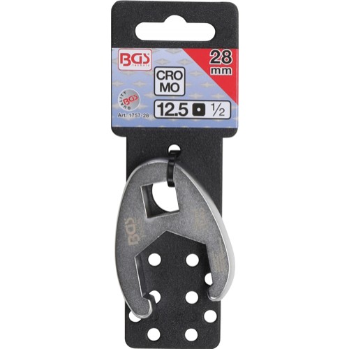 BGS Hahnenfußschlüssel | Antrieb Innenvierkant 12,5 mm (1/2"") | SW 28 mm