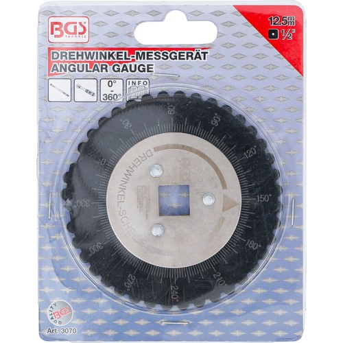 BGS Drehwinkel-Messsgerät zum Winkelanzug | Antrieb 12,5 mm (1/2"")
