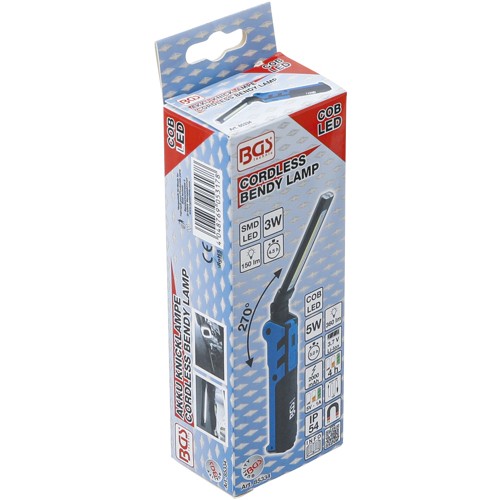 BGS Akku-Knicklampe | COB-LED | 5 W