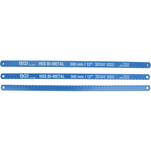 BGS Metallsägeblätter | HSS flexibel | 13 x 300 mm | 10-tlg.