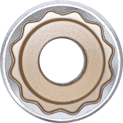 BGS Steckschlüssel-Einsatz Zwölfkant, tief | Antrieb Innenvierkant 12,5 mm (1/2"") | SW 24 mm
