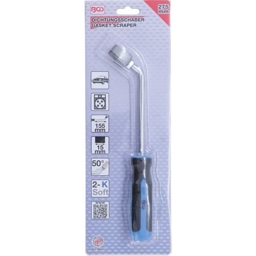 BGS Dichtungsschaber | abgewinkelt | 155 mm