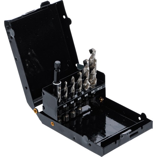 BGS HSS-G Bohrer-/Gewindeschneider-Satz | 7-tlg.