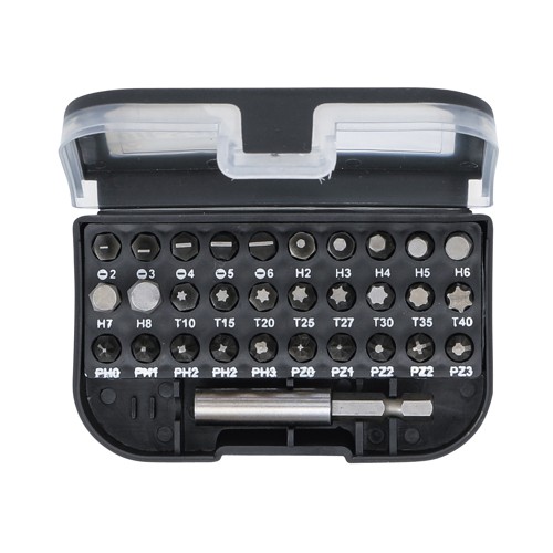 BGS Bit-Satz | Antrieb Außensechskant 6,3 mm (1/4"") | 31-tlg.
