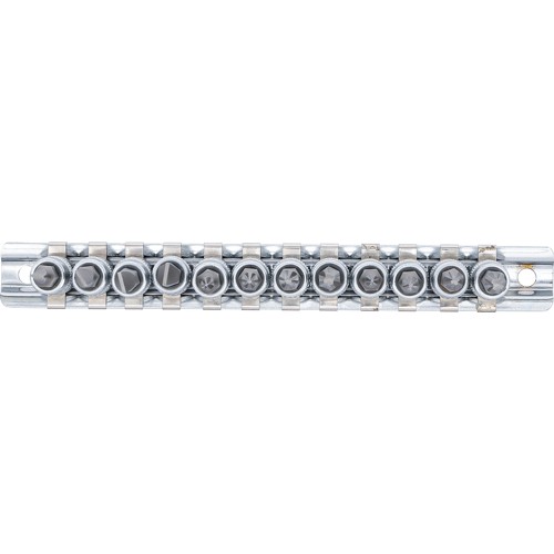 BGS Bit-Einsatz-Satz | Antrieb Innenvierkant 6,3 mm (1/4"") | Schlitz, Kreuzschlitz PH, Kreuzschlitz PZ | 12-tlg.