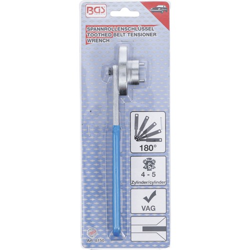 BGS Spannrollenschlüssel | für VW-/Audi-Motoren