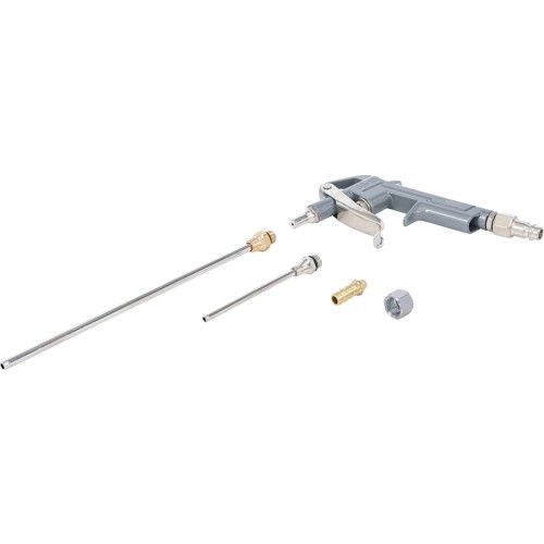 BGS Druckluft-Ausblaspistole | Alu-Druckguss | mit 3 Düsen