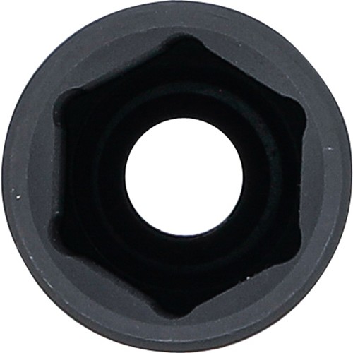 BGS Kraft-Steckschlüssel-Einsatz Sechskant, tief | Antrieb Innenvierkant 12,5 mm (1/2"") | SW 22 mm