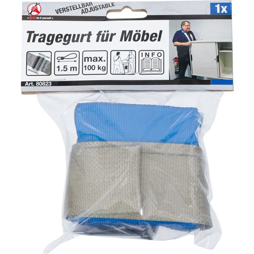 BGS Tragegurt für Möbel | verstellbar | 100 kg