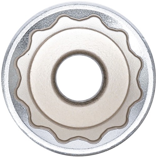 BGS Steckschlüssel-Einsatz Zwölfkant, tief | Antrieb Innenvierkant 12,5 mm (1/2"") | SW 28 mm