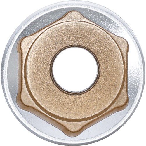BGS Steckschlüssel-Einsatz Sechskant, tief | Antrieb Innenvierkant 12,5 mm (1/2"") | SW 28 mm