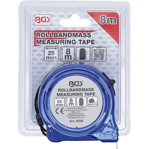 BGS Rollbandmaß | 25 mm x 8 m