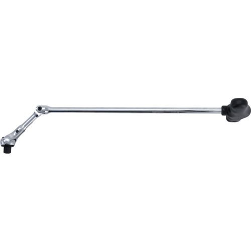 BGS Gelenkknarre mit T-Griff, abwinkelbar | Abtrieb Außenvierkant 6,3 mm (1/4"")
