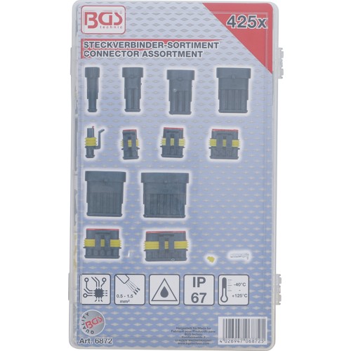 BGS Steckverbinder-Sortiment | 425-tlg.