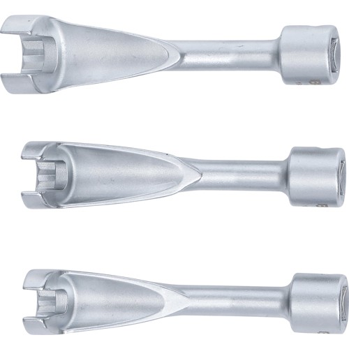 BGS Leitungsschlüssel-Satz, offen | Antrieb Innenvierkant 12,5 mm (1/2"") | SW 14 - 17 - 19 mm