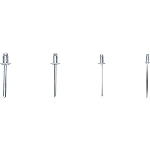 BGS Blindnieten-Sortiment | Aluminium | 2,4 - 4,8 mm | 400-tlg.