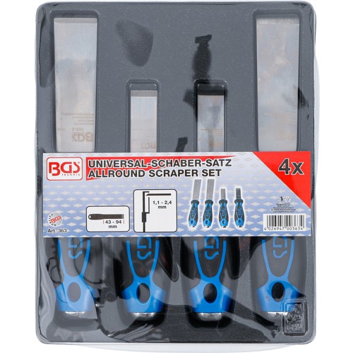 BGS Universal-Schaber-Satz | 4-tlg.