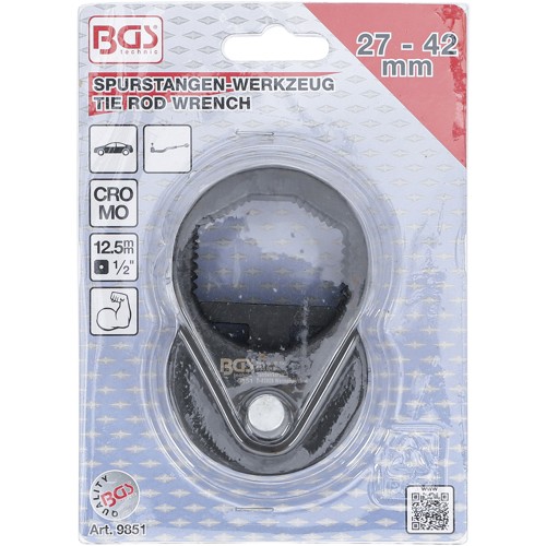 BGS Spurstangen-Werkzeug | Antrieb Innenvierkant 12,5 mm (1/2"") | 27 - 42 mm