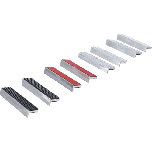 BGS Schraubstock-Schutzbacken-Satz | Aluminium | 125 mm | 8-tlg.