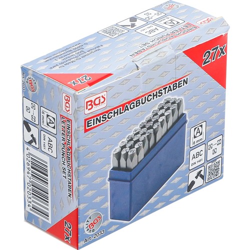 BGS Einschlagbuchstaben | 6 mm