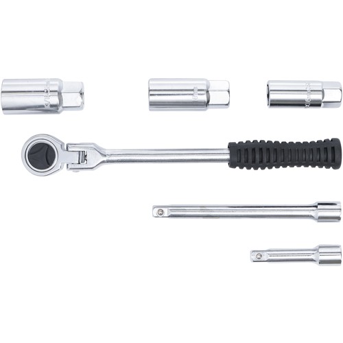BGS Zündkerzen-Werkzeug-Satz | Antrieb 10 mm (3/8"") | 6-tlg.