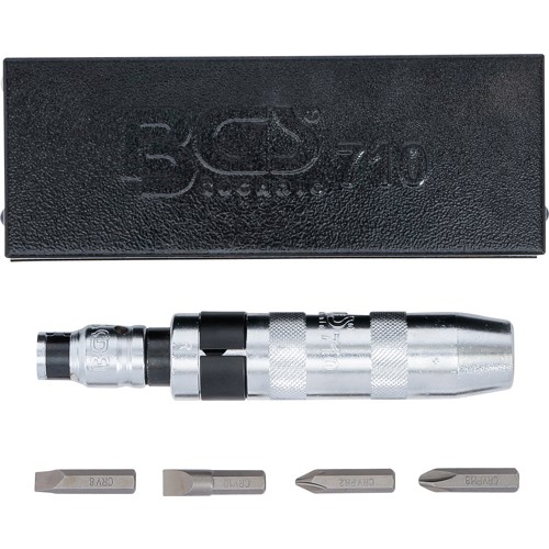 BGS Hand-Schlagschrauber-Satz mit Bits | 5-tlg.