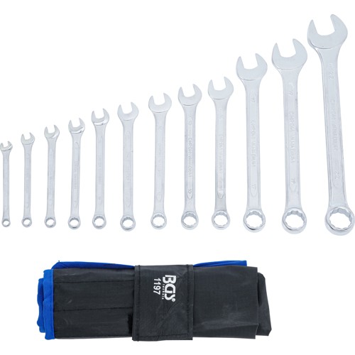 BGS Maul-Ringschlüssel-Satz | SW 6 - 22 mm | 12-tlg.