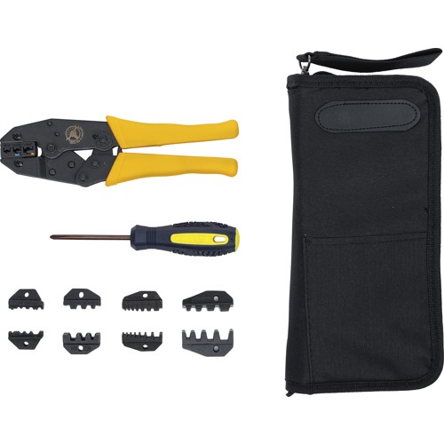 BGS Crimpzangen-Satz | mit 5 Paar Backen