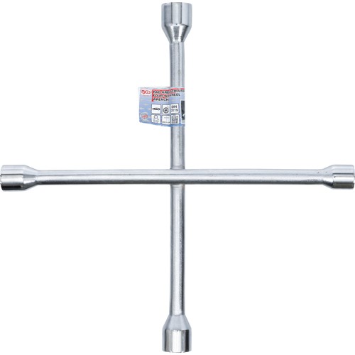 BGS Rad-Kreuzschlüssel | für Pkw | SW 17mm x 19 mm x 22 mm x 13/16""