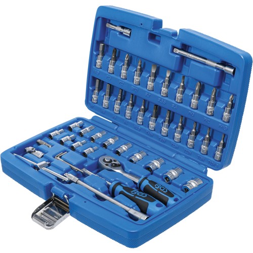 BGS Steckschlüssel-Satz | Antrieb 6,3 mm (1/4"") | 46-tlg.