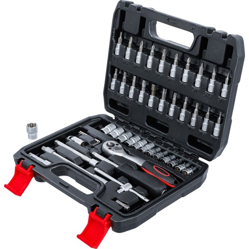 BGS Steckschlüssel-Satz | Antrieb 6,3 mm (1/4"") | 46-tlg.