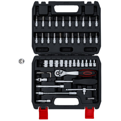 BGS Steckschlüssel-Satz | Antrieb 6,3 mm (1/4"") | 46-tlg.