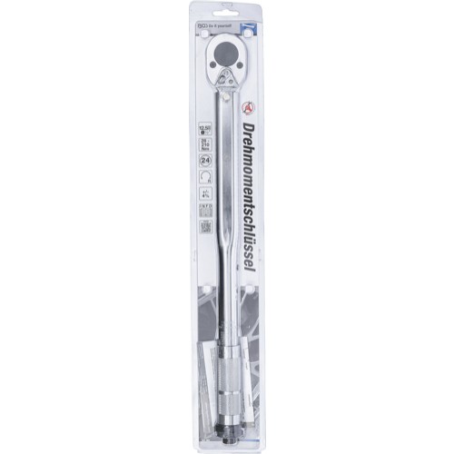 BGS Drehmomentschlüssel | Abtrieb Außenvierkant 12,5 mm (1/2"") | 28 - 210 Nm