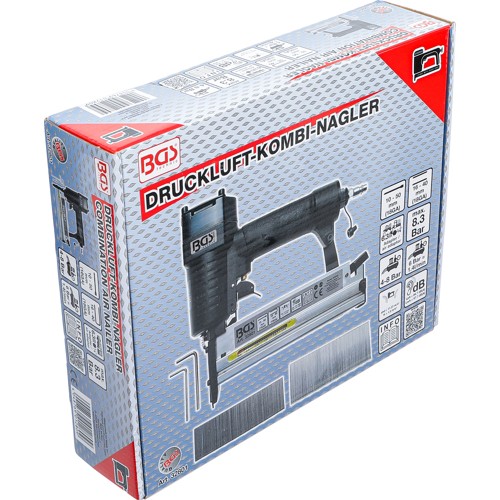 BGS Druckluft-Kombi-Nagler | 50 mm