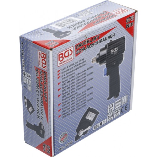 BGS Druckluft-Schlagschrauber | 12,5 mm (1/2"") | 678 Nm