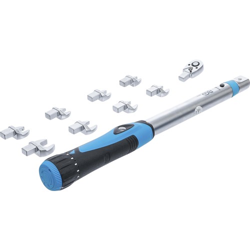 BGS Drehmomentschlüssel-Satz | 6,3 mm (1/4"") | 10 - 50 Nm | 10-tlg.
