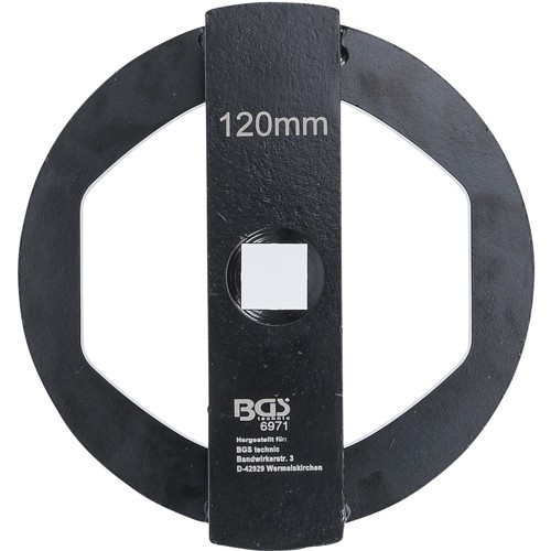 BGS Achsmuttern-/Radkapsel-Schlüssel | für BPW-Achsen | SW 120 mm