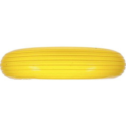 BGS Schubkarrenrad | PU, gelb/schwarz | 400 mm