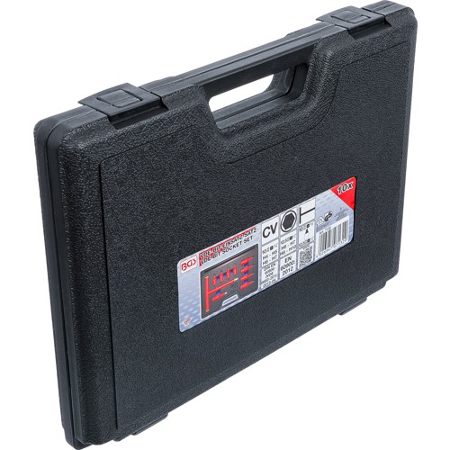 BGS VDE-Bit-Einsatz-Satz | Antrieb Innenvierkant 10 mm (3/8"") / 12,5 mm (1/2"") | Innensechskant 4 - 10 mm | 10-tlg.