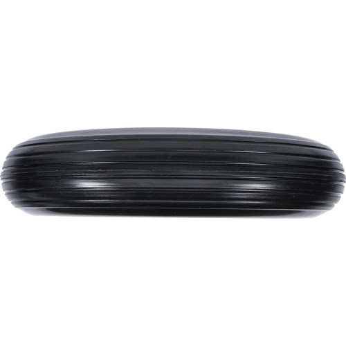 BGS Schubkarrenrad | PU, rot/schwarz | 400 mm