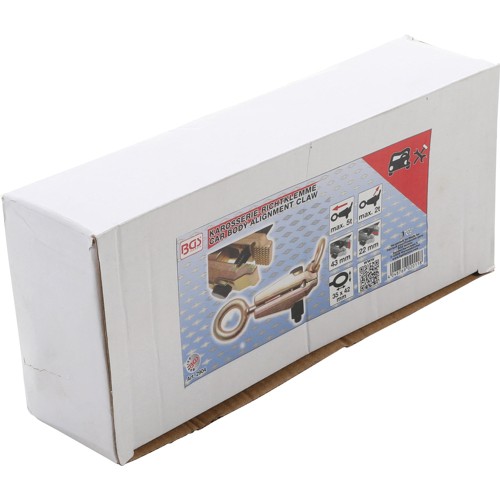 BGS Karosserie-Richtklemme | 43 mm | zwei Zugrichtungen | max. 5 t, seitlich 2 t