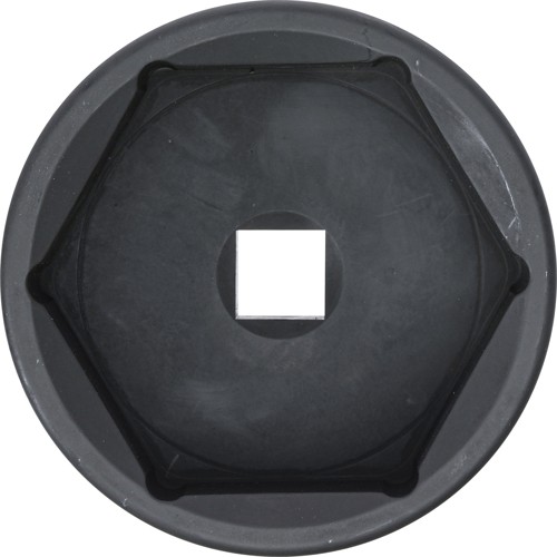 BGS Kraft-Steckschlüssel-Einsatz Sechskant | Antrieb Innenvierkant 20 mm (3/4"") | SW 90 mm | für Iveco, Volvo, DAF