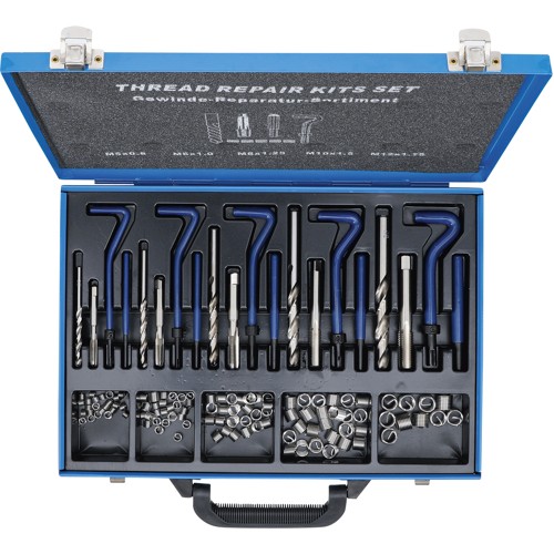 BGS Gewinde-Reparatursatz | M5 - M12 | 130-tlg.