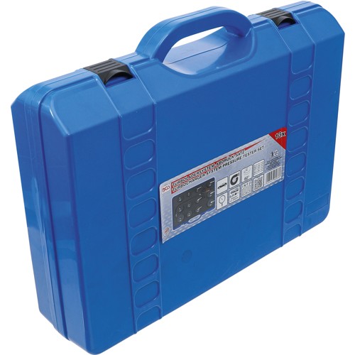 BGS Turbolader-Ladeluft-System-Prüfkoffer-Satz | 13-tlg.