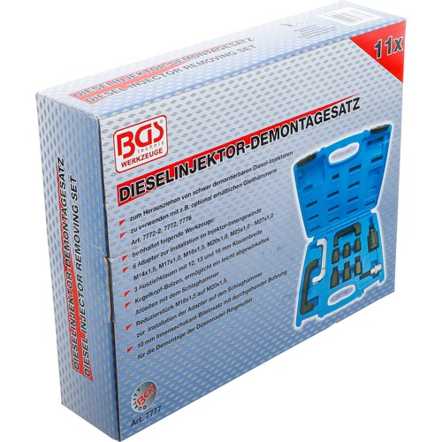 BGS Diesel-Injektoren-Demontage-Satz | 10-tlg.